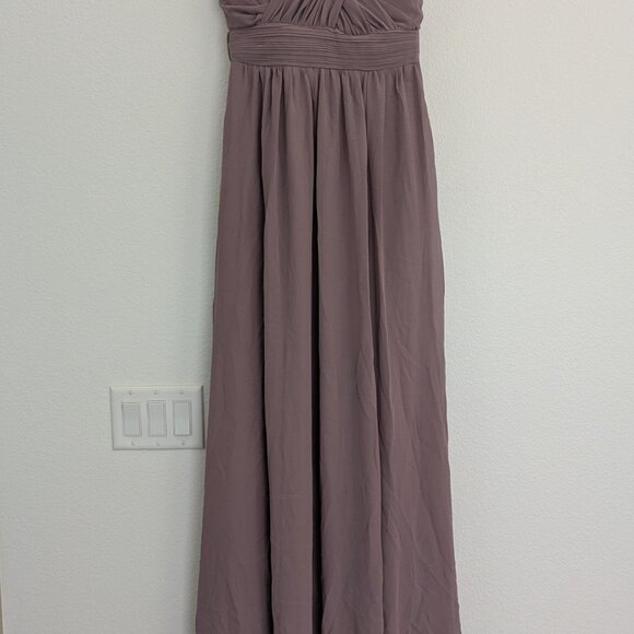 Birdy Grey Grace Convertible DARK MAUVE Bridesmaids Dress XS - Picture 8 of 14